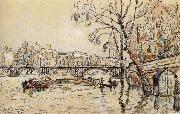 Paul Signac Art bridge oil painting